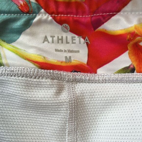 BEAUTIFUL ATHLETA SIZE MEDIUM TROPICAL SPEED TENNIS/GOLF/RUN SKORT - Picture 8 of 11